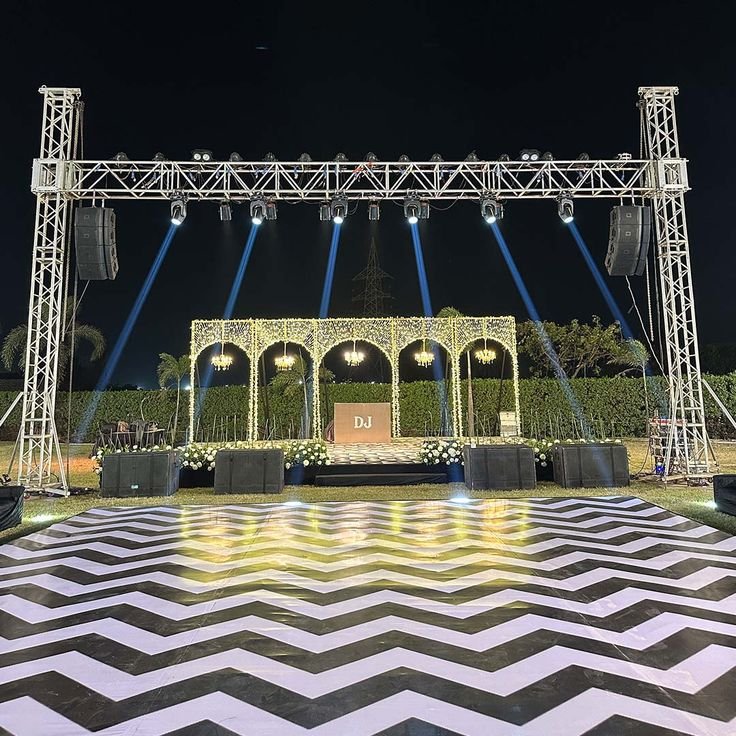 High-Energy Stage Choreography & Pyro